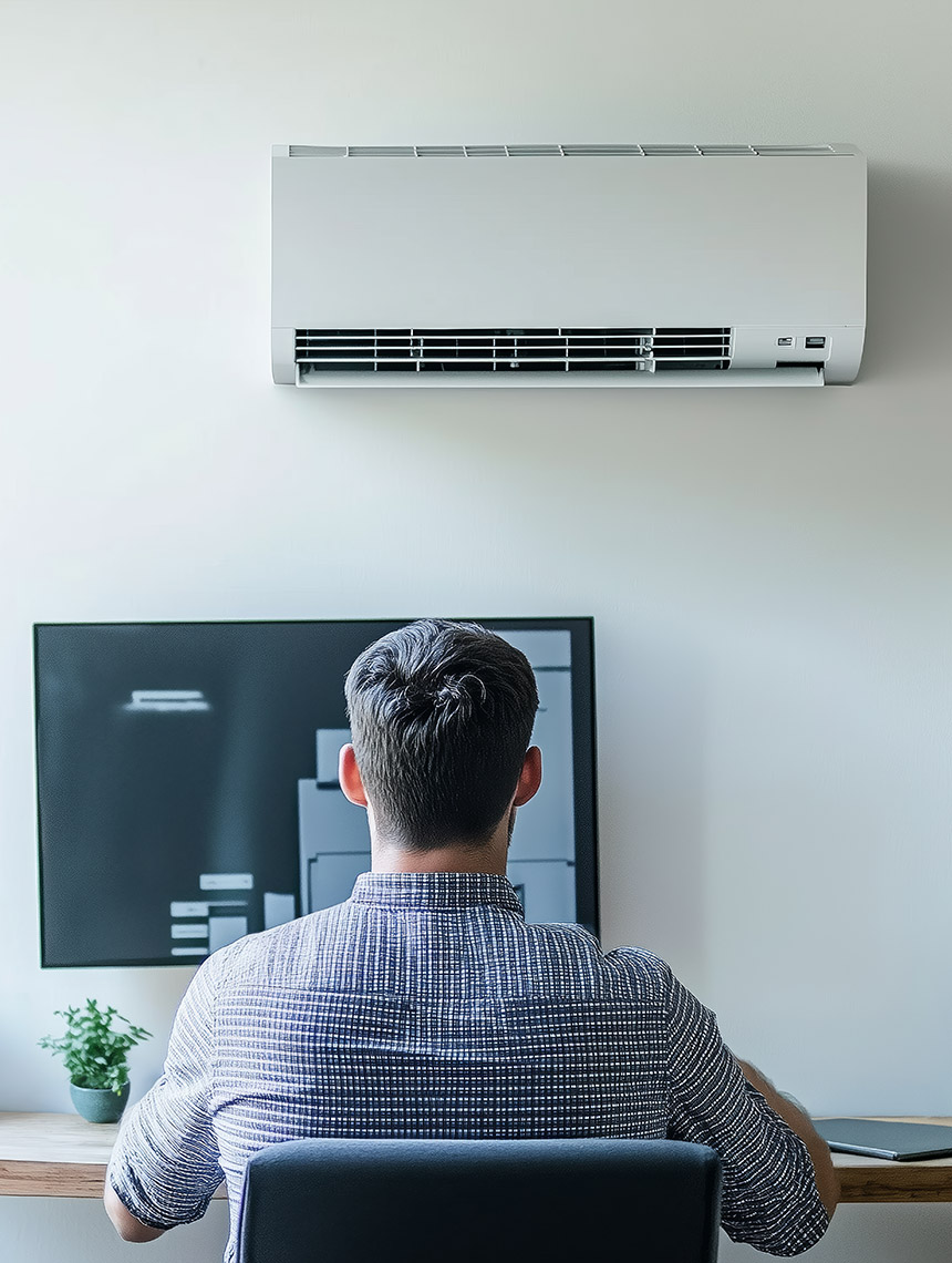 Bild zu Klimatisierung Ihres Homeoffices für Frankfurt, Offenbach und das Rhein-Main Gebiet von der Klimaberatung