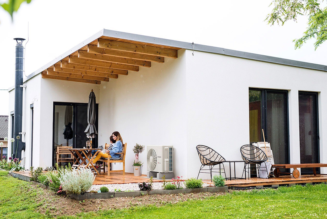 Bild zu Wohnbeispiel 3 Hitachi Klimagerät