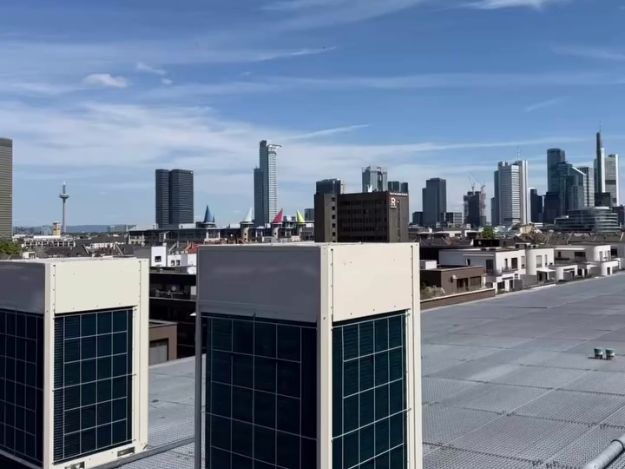 Bild zu Klimatechnik, Panasonic VRF-System für Büroflächen nahe der Gutleutstraße in Frankfurt