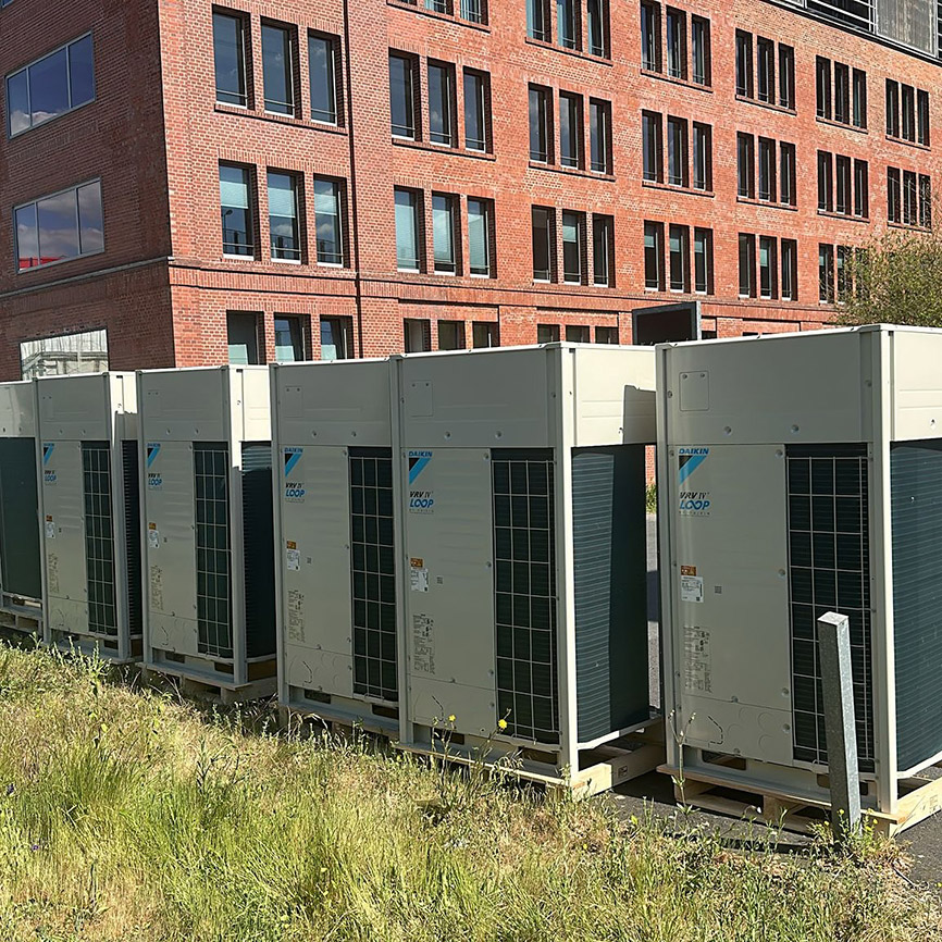 Bild zu Klimatisierung Bürogebäude mit 15.000 qm in Frankfurt