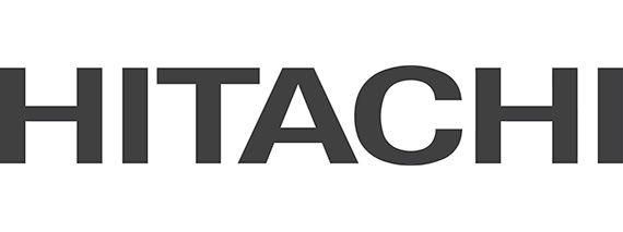 Logos des Herstellers Hitachi für Klimatechnik