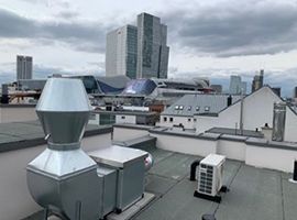 Klimatisierung des Restaurant Rosticceria Paolo in Frankfurt - Klimaberatung GmbH