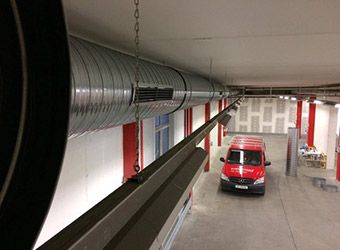 Lüftungsanlage für eine große Fertigungshalle in Stuttgart - Klimaberatung GmbH