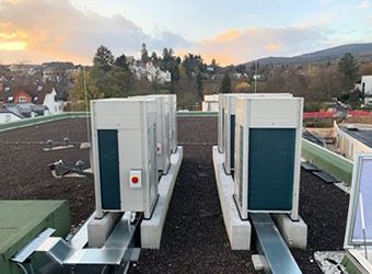 Klimatechnik zum Heizen und Kühlen sowie Lüftung im Vienna House in Kronberg - Klimaberatung GmbH